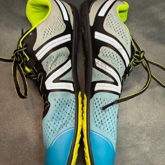 Xero Shoes HFS Men’s 11 Minimalist Running Shoes Blue Black Yellow Barefoot main image 6